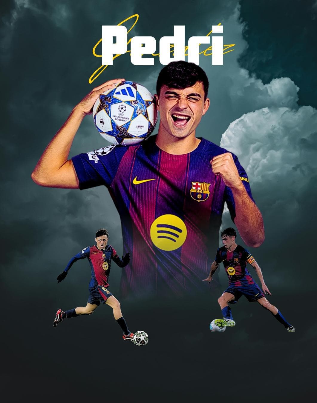 Pedri Champions League Feature